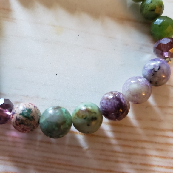 🌿🌻💕Handmade Gemstone Bracelet - Picture 3 of 6